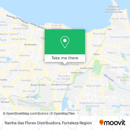 Rainha das Flores Distribuidora map