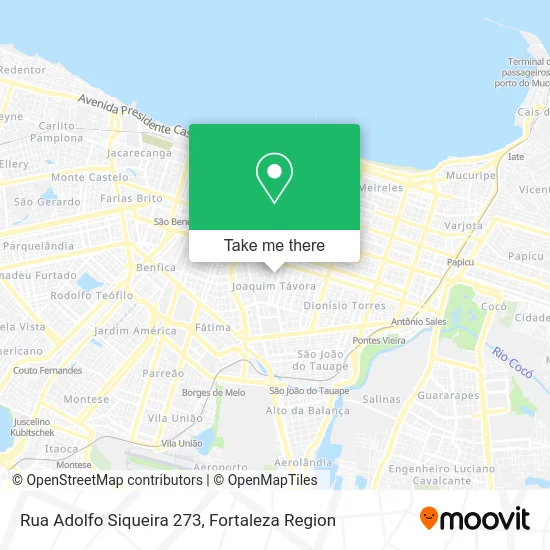 Rua Adolfo Siqueira 273 map