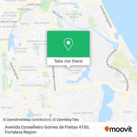 Avenida Conselheiro Gomes de Freitas 4100 map