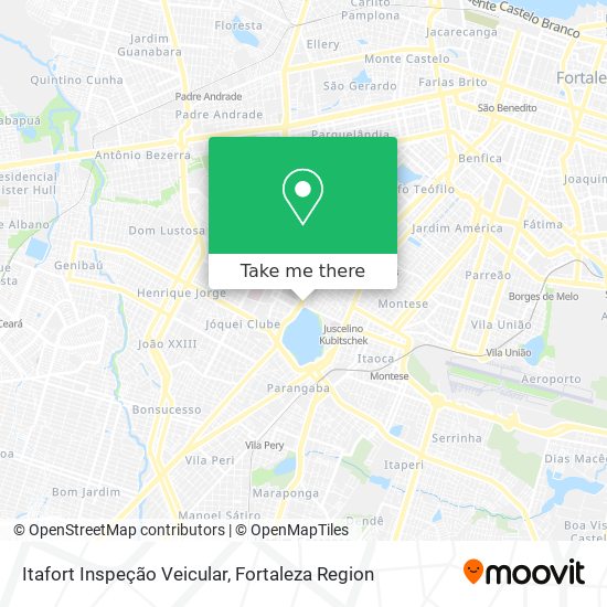 Itafort Inspeção Veicular map