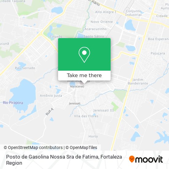 Posto de Gasolina Nossa Sra de Fatima map