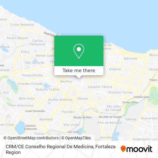 CRM / CE Conselho Regional De Medicina map