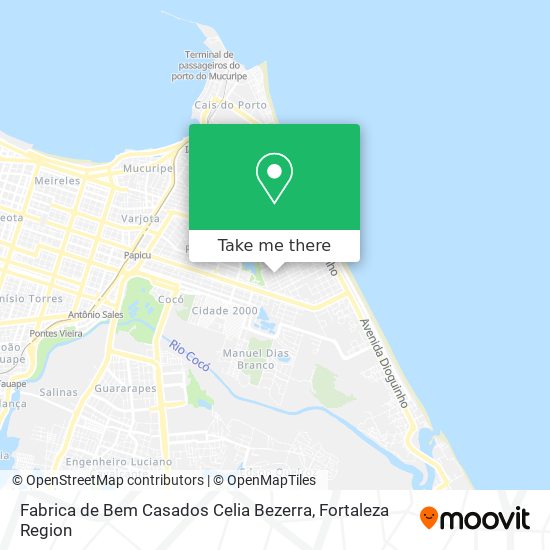 Mapa Fabrica de Bem Casados Celia Bezerra