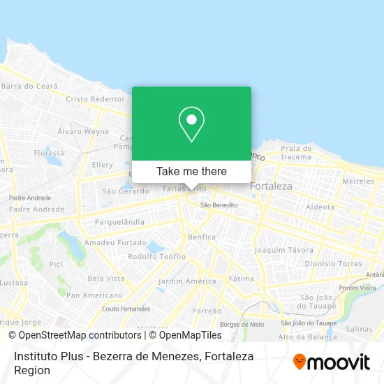 Instituto Plus - Bezerra de Menezes map