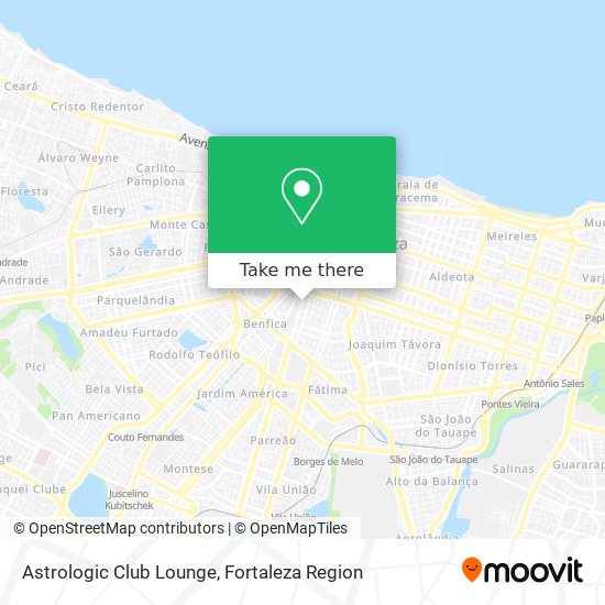 Astrologic Club Lounge map