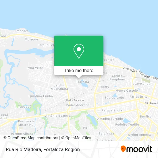 Rua Rio Madeira map