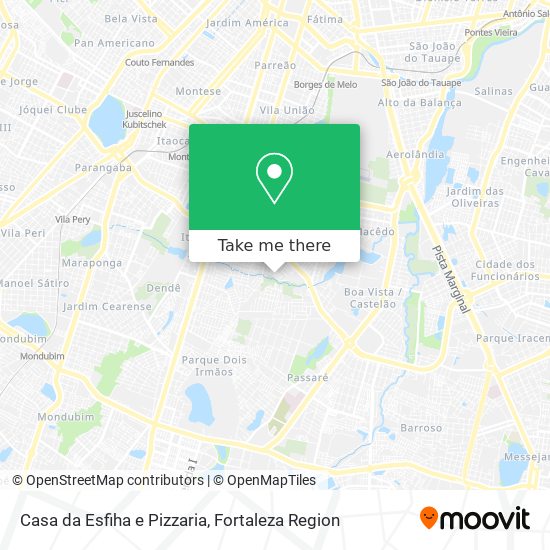 Casa da Esfiha e Pizzaria map
