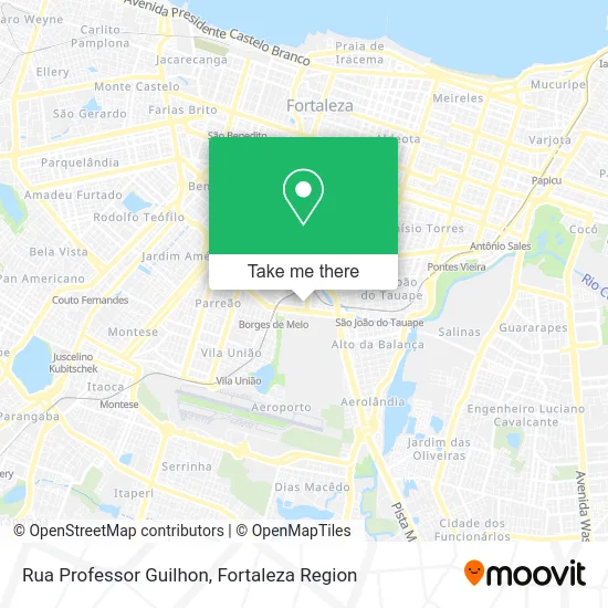 Rua Professor Guilhon map