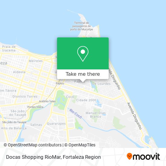 Docas Shopping RioMar map