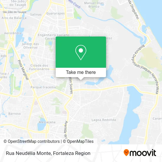 Rua Neudélia Monte map