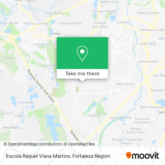 Escola Raquel Viana Martins map