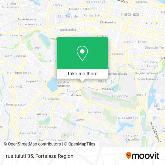 rua tuiuti 35 map