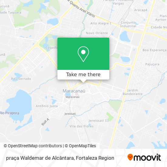 praça Waldemar de Alcântara map
