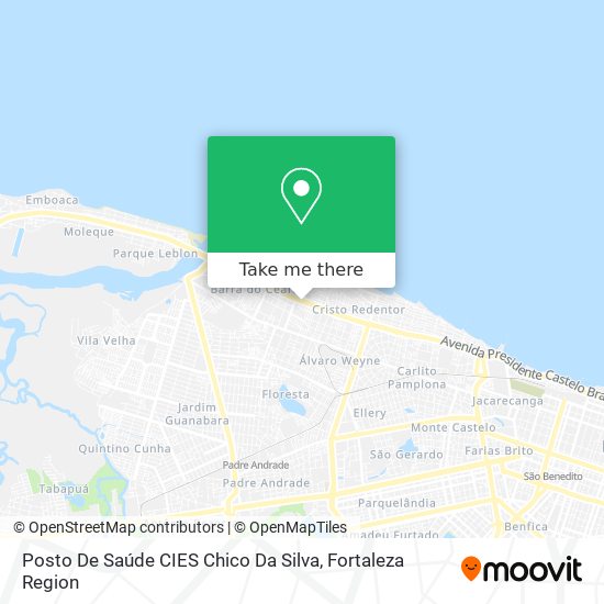 Posto De Saúde CIES Chico Da Silva map