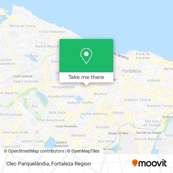 Clec Parquelândia map