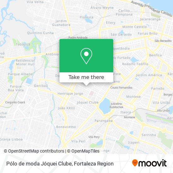 Pólo de moda Jóquei Clube map