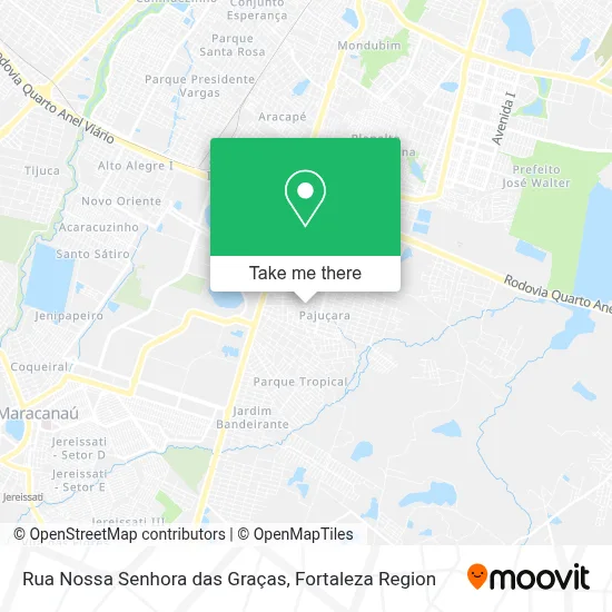Rua Nossa Senhora das Graças map