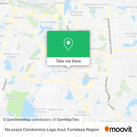 Na praça Condominio Lago Azul map
