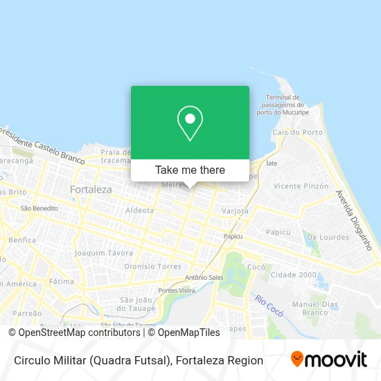 Circulo Militar (Quadra Futsal) map