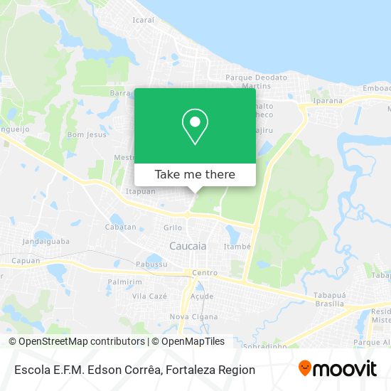 Escola E.F.M. Edson Corrêa map