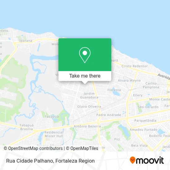 Rua Cidade Palhano map