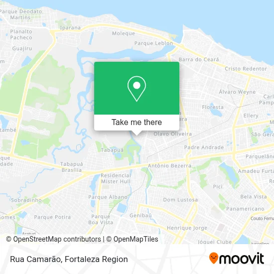 Rua Camarão map