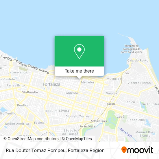 Rua Doutor Tomaz Pompeu map