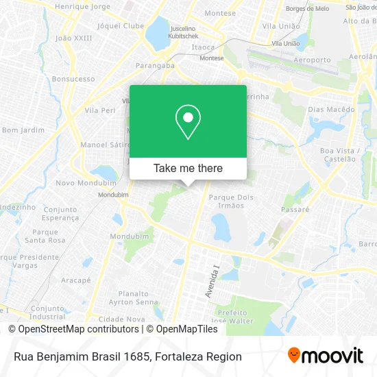 Rua Benjamim Brasil 1685 map