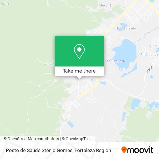 Posto de Saúde Stênio Gomes map