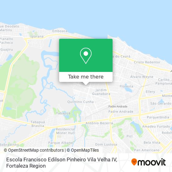 Escola Francisco Edilson Pinheiro Vila Velha IV map