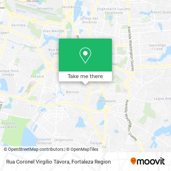Rua Coronel Virgílio Távora map