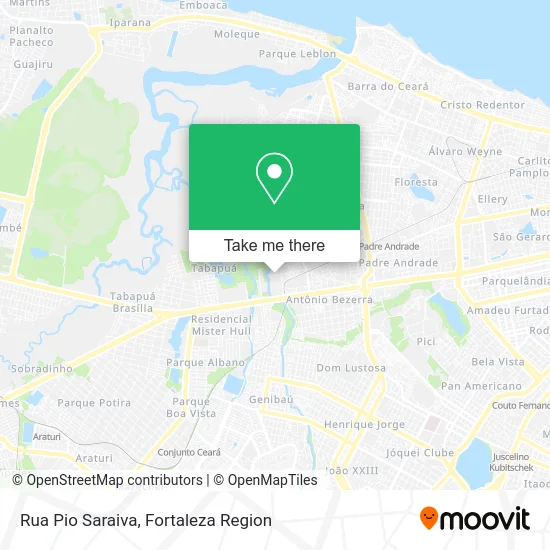 Rua Pio Saraiva map