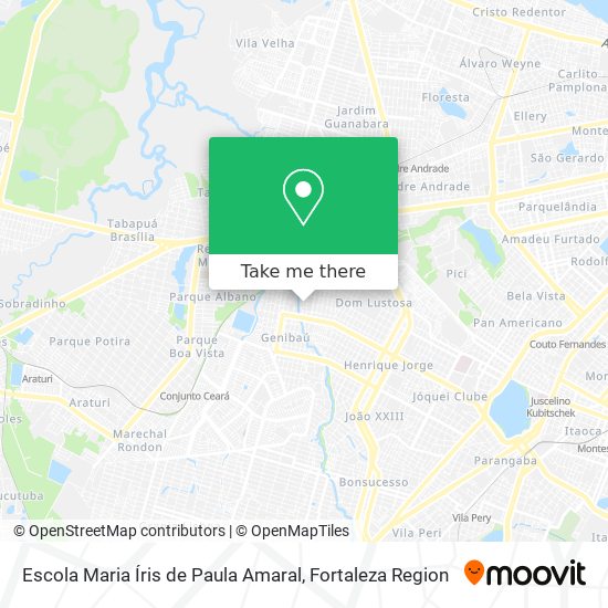 Escola Maria Íris de Paula Amaral map
