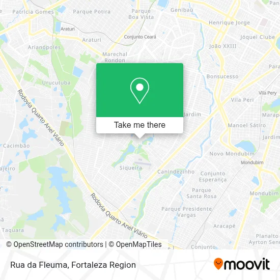 Rua da Fleuma map
