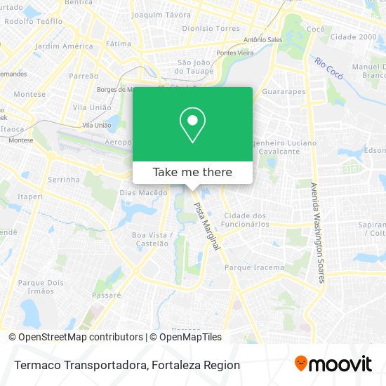 Termaco Transportadora map