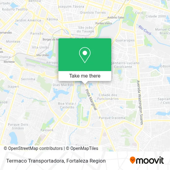 Termaco Transportadora map