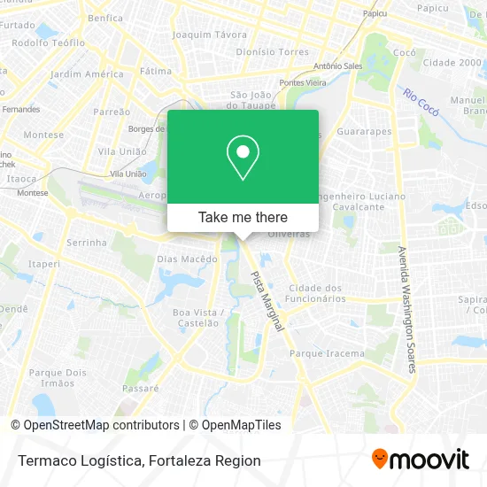 Termaco Logística map