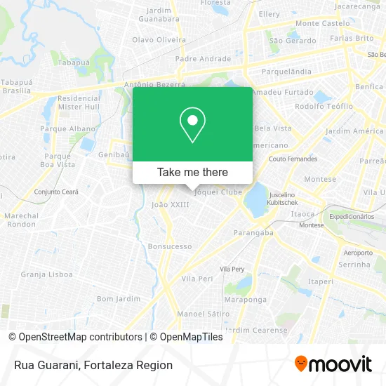 Rua Guarani map