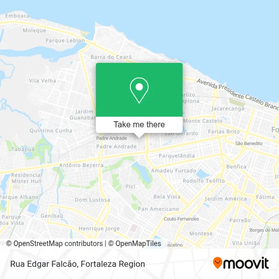 Rua Edgar Falcão map