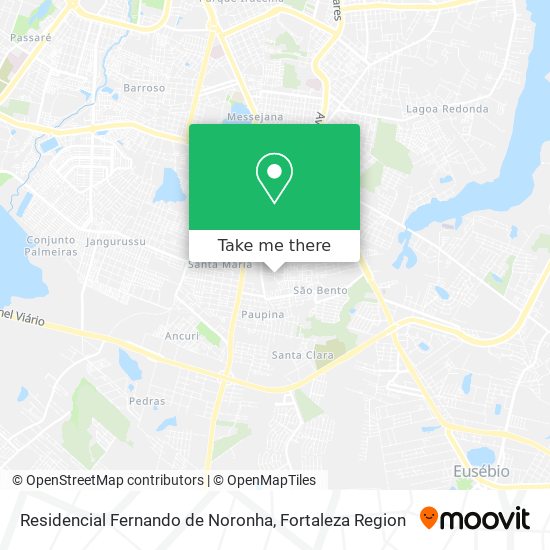 Residencial Fernando de Noronha map