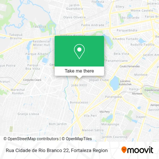 Rua Cidade de Rio Branco 22 map