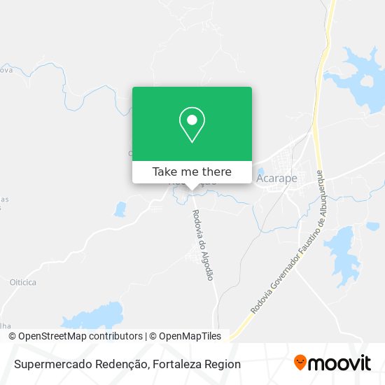 Supermercado Redenção map