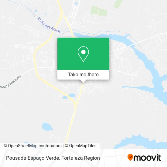 Pousada Espaço Verde map