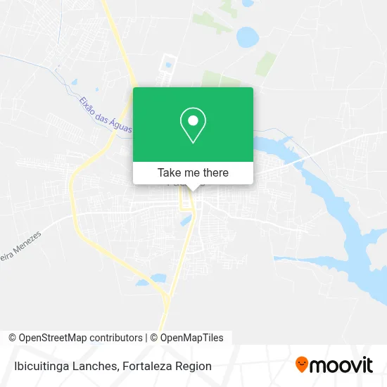 Ibicuitinga Lanches map