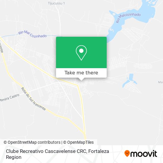 Mapa Clube Recreativo Cascavelense CRC