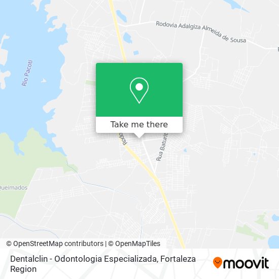 Dentalclin - Odontologia Especializada map