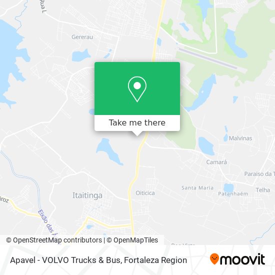 Apavel - VOLVO Trucks & Bus map