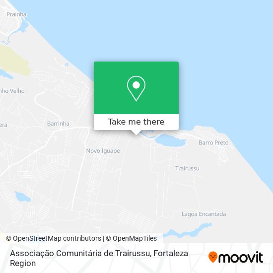 Associação Comunitária de Trairussu map