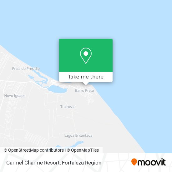 Mapa Carmel Charme Resort