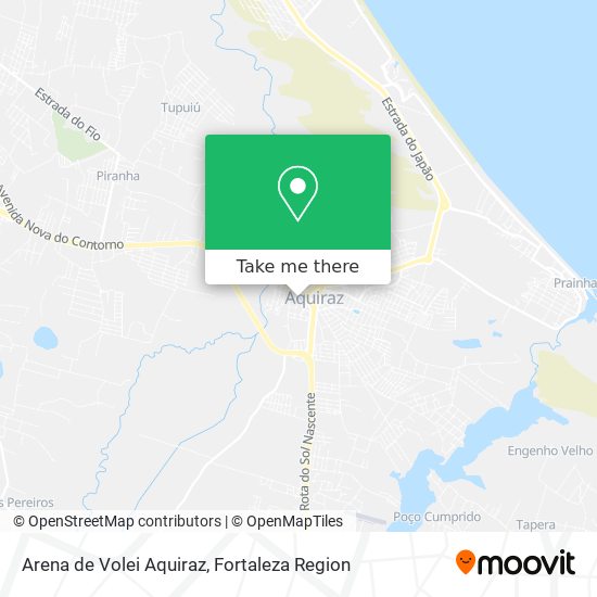 Arena de Volei Aquiraz map